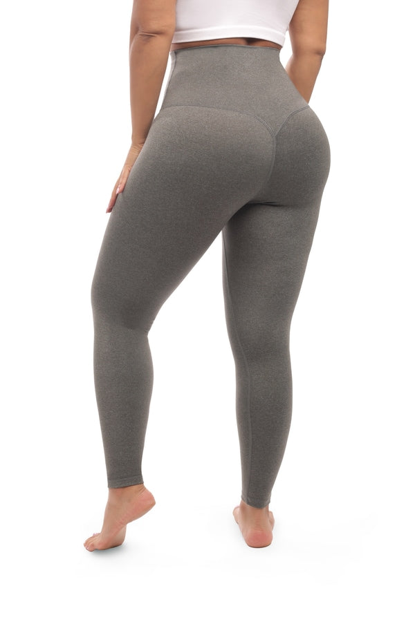 V-Shape Body Shaping Leggings - Gray