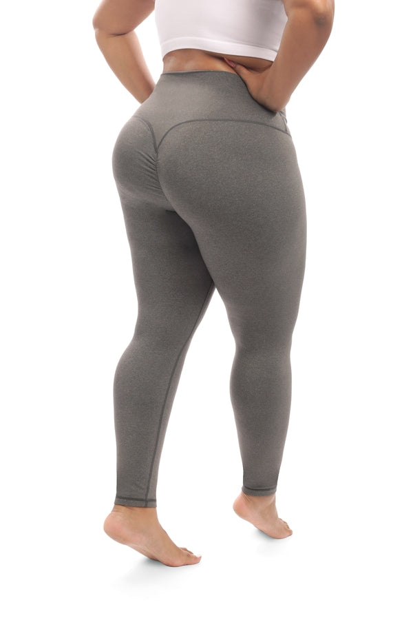 Scrunch Body Shaping Leggings - Gray