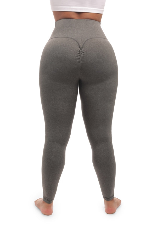 Scrunch Body Shaping Leggings - Gray