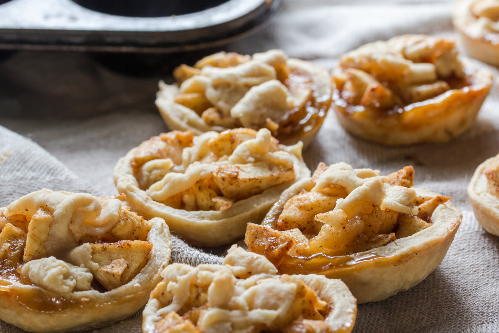 Healthy Pastry - Mini Apple Pies