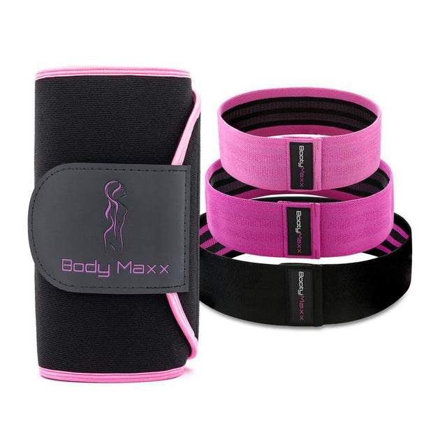 booty maxx booty fitness band MAXX kit butt enhancement exercise equipment and waist slimmer sweat belt for women