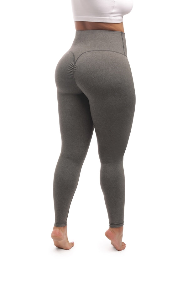 V-Shaped Seamless Scrunch Butt Leggings • Value Yoga